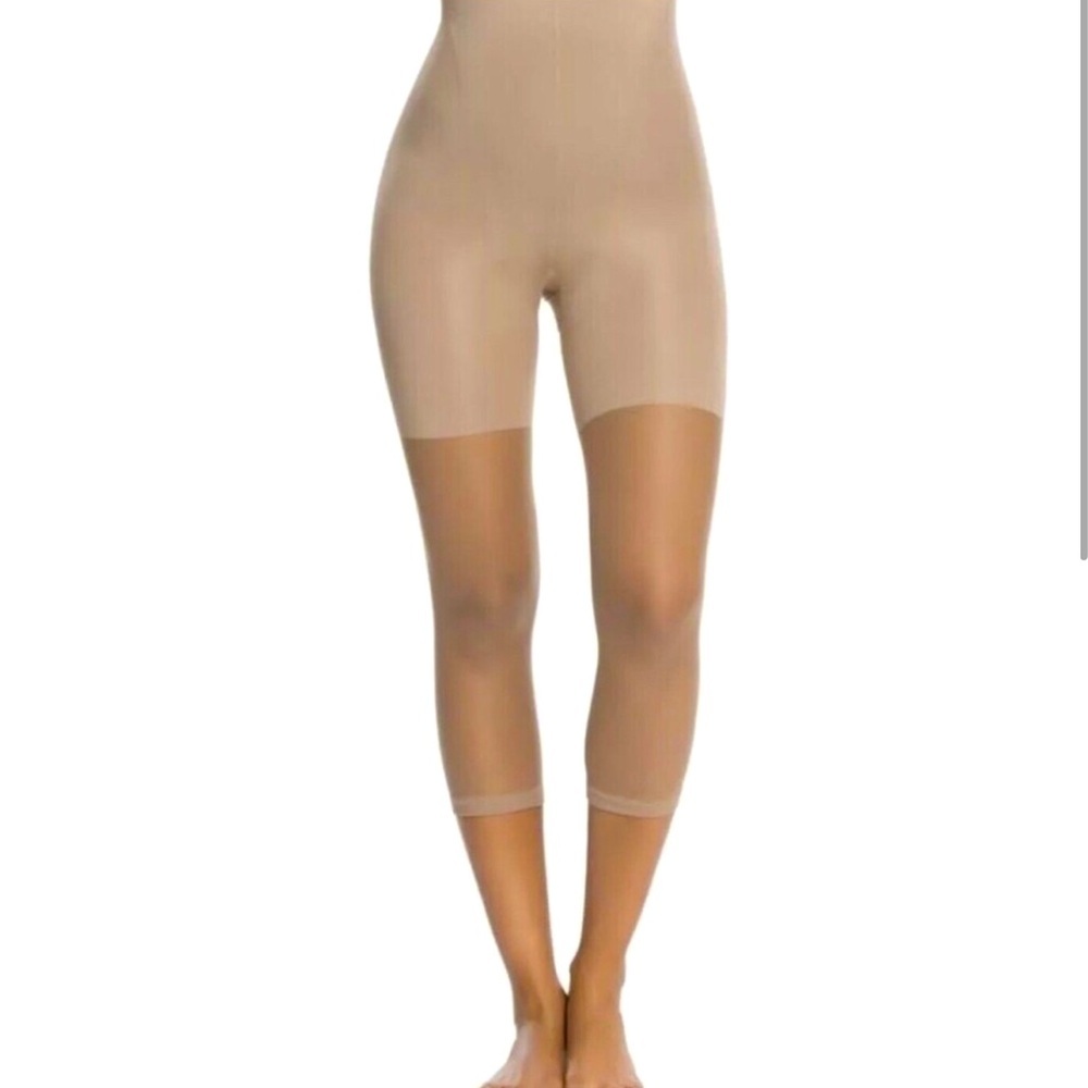 Spanx High-faulting Footless Pantyhose Size G